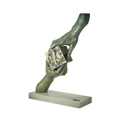 Escultura Atrapando el tiempo - Imagen 1