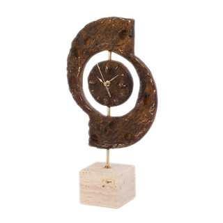 Escultura Reloj Floral - Imagen 1