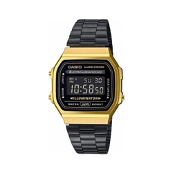 Reloj Casio A168WEGB-1B dorado y negro - Imagen 1
