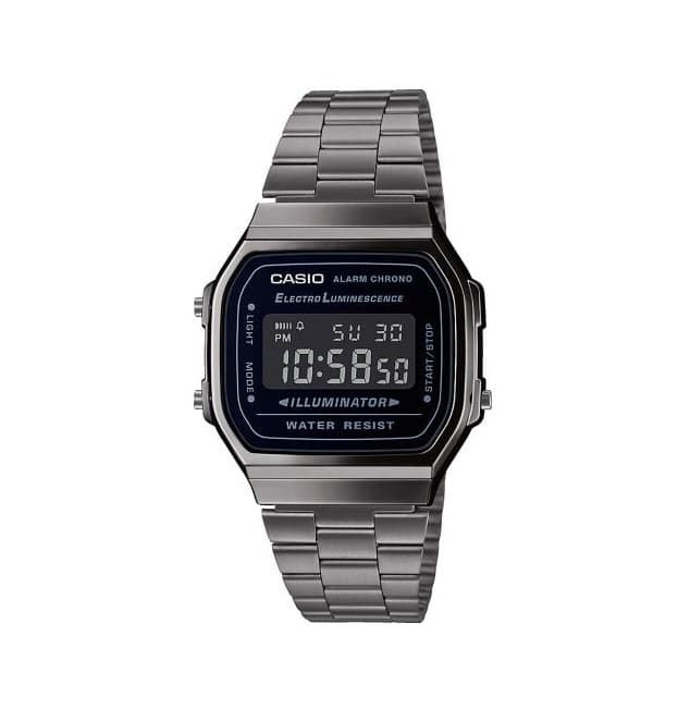 Reloj Casio A168WEGG-1B gris - Imagen 1