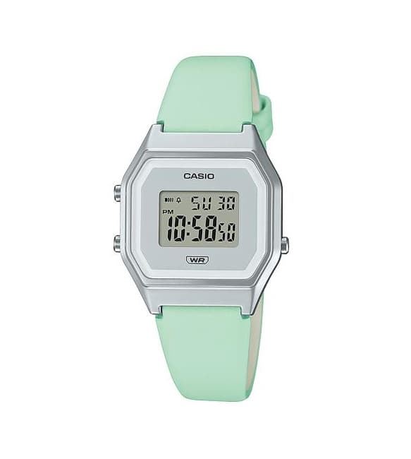 Reloj Casio LA680WEL-3 verde - Imagen 1