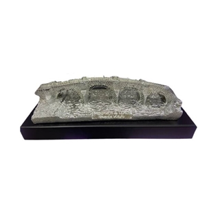 Trofeo puente romano baño de plata - Imagen 1